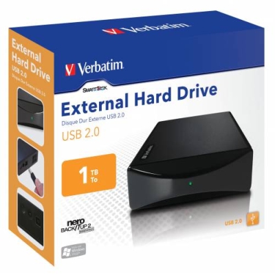 Externí pevný disk VERBATIM 3,5&quot; - 1 TB, USB 2.0 (47512)