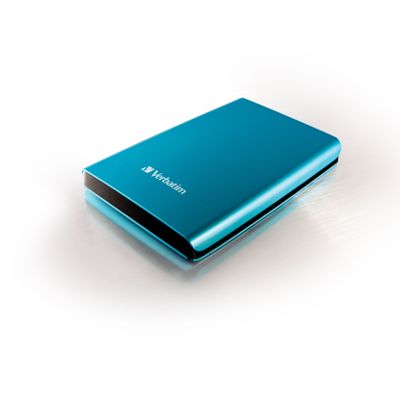 Externí pevný disk VERBATIM 2,5&quot; - 1 TB, USB 3.0, karibská modř (53036)