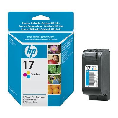 Inkoustová náplň HP 17 tříbarevná (15 ml) (C6625AE)