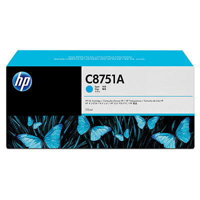 HP C8751A Azurová inkoustová kazeta (C8751A)