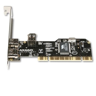 AXAGO - PCIF-X1 PCI adapter 2+1x 1394a FireWire (PCIF-X1)