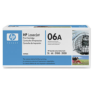 HP 06A Černá tonerová kazeta LaserJet (C3906A)