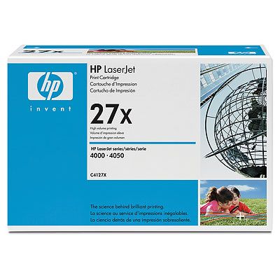 Toner do tiskárny HP 27X LaserJet černý (C4127X)