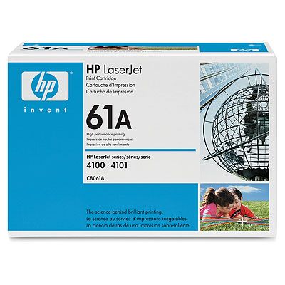 HP 61A Černá tonerová kazeta LaserJet (C8061A)