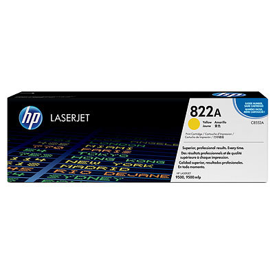 Toner do tiskárny HP 822A LaserJet žlutý (C8552A)