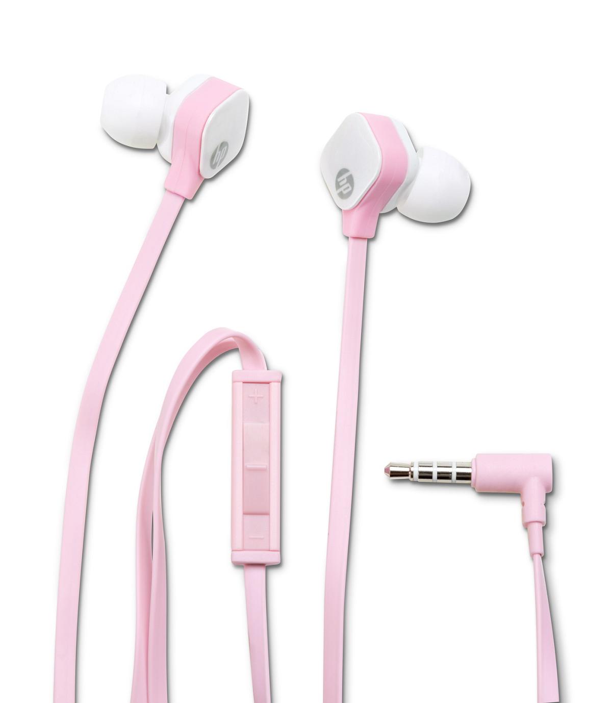 Špuntová stereofonní sluchátka HP H2300 In-Ear Blink Pink, růžová (H6T17AA)