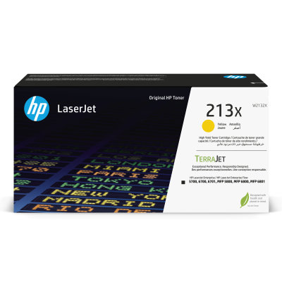 Toner do tiskárny HP 213X žlutý (W2132X)