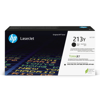 Toner do tiskárny HP 213Y černý (W2130Y)