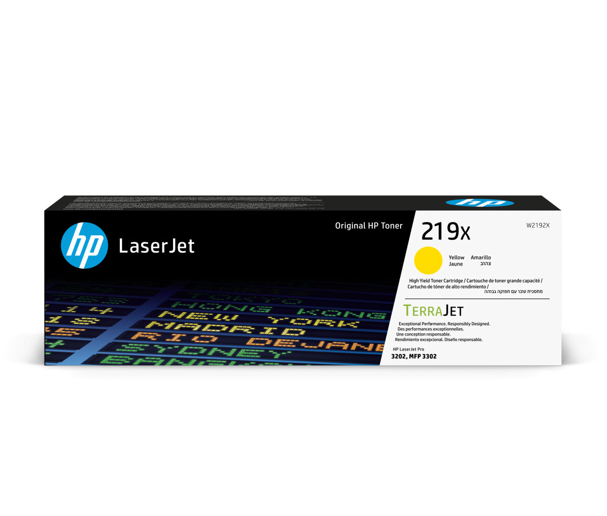 Toner do tiskárny HP 219X žlutý (W2192X)