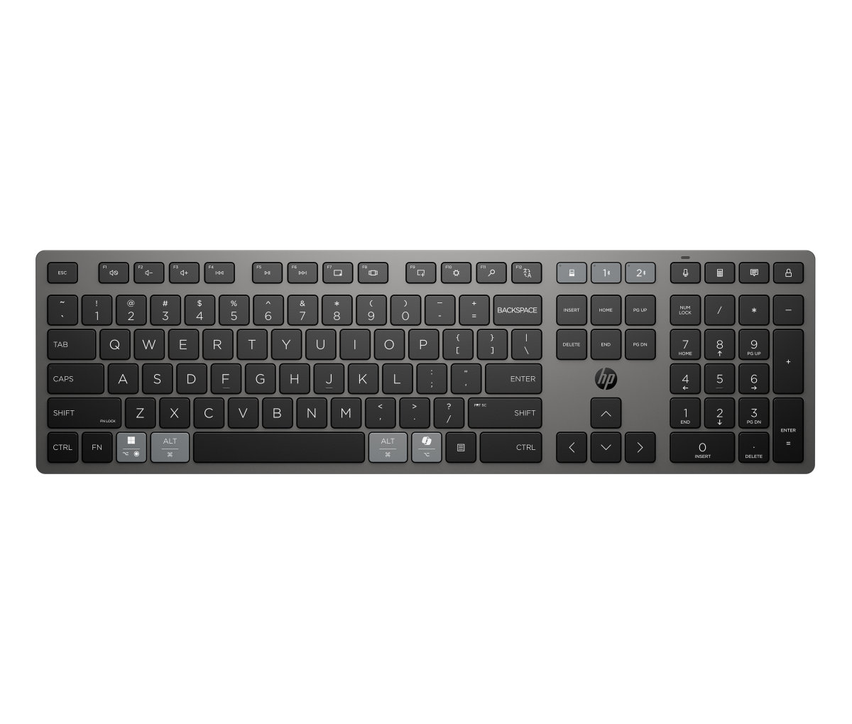 Bezdrátová klávesnice HP 720 Rechargeable wireless keyboard (9T5B1AA)