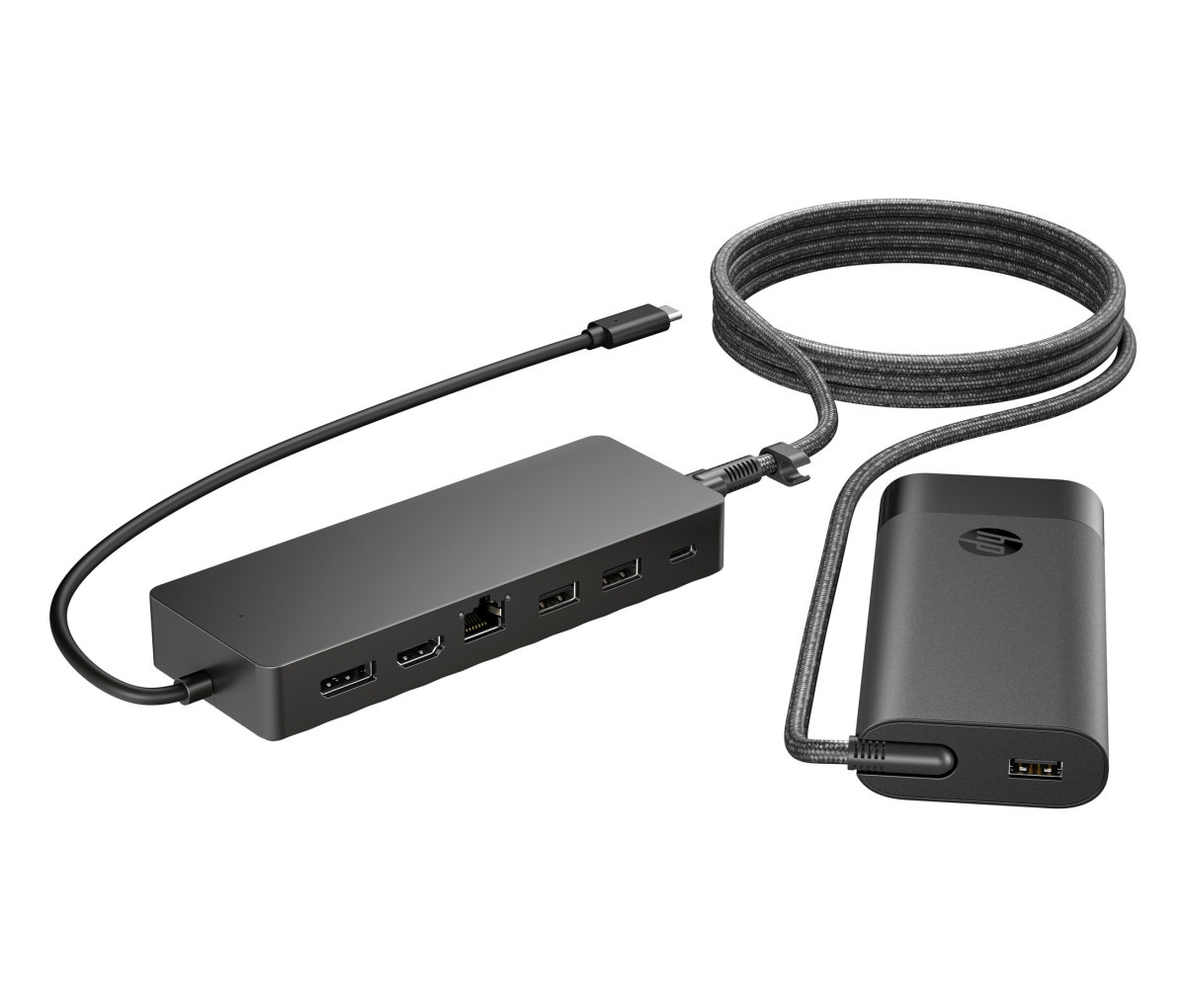 HP Universal USB-C Hub and Laptop Charger Combo (9H0H9AA)