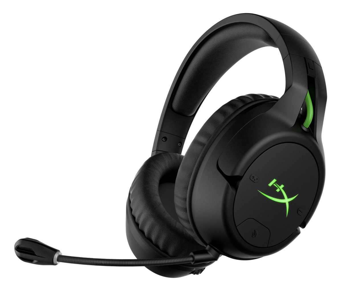 HyperX CloudX Flight - Wireless Gaming Headset - Xbox (Black-Green) (4P5J6AA)