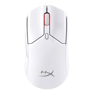 HyperX Pulsefire Haste 2 Mini - Wireless Gaming Mouse (White) (7D389AA)